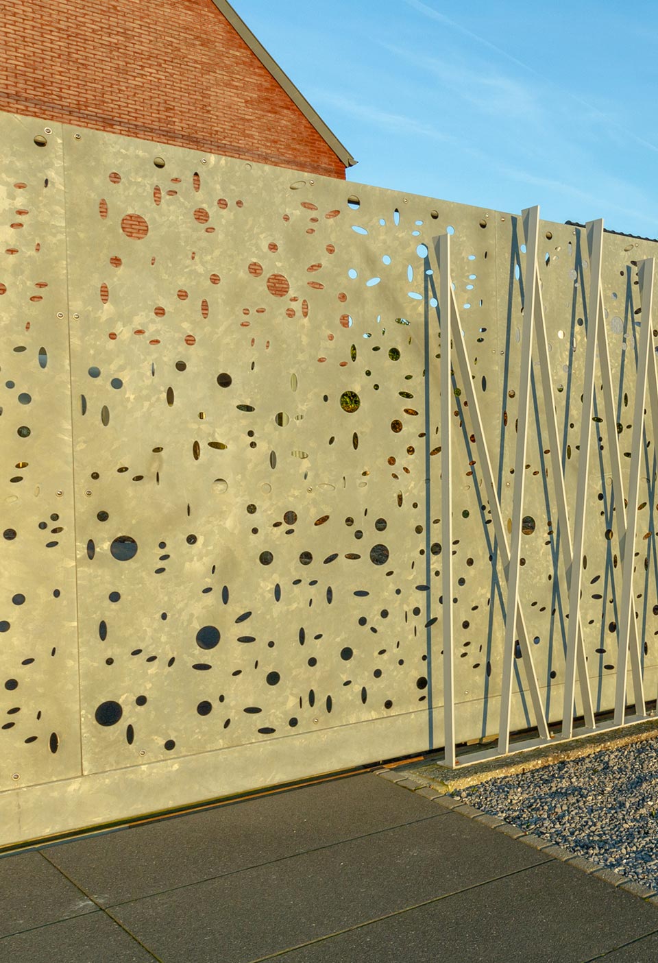 Store banne avec pieds